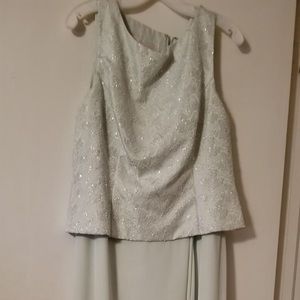 Mint Green David’s Bridal Dress